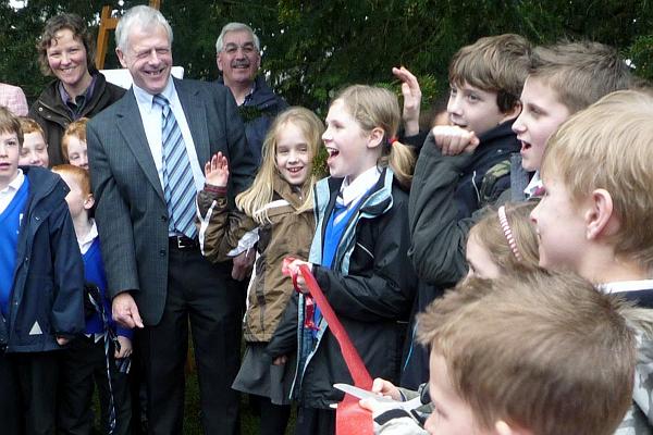 Preparing to cut the ribbon.jpg